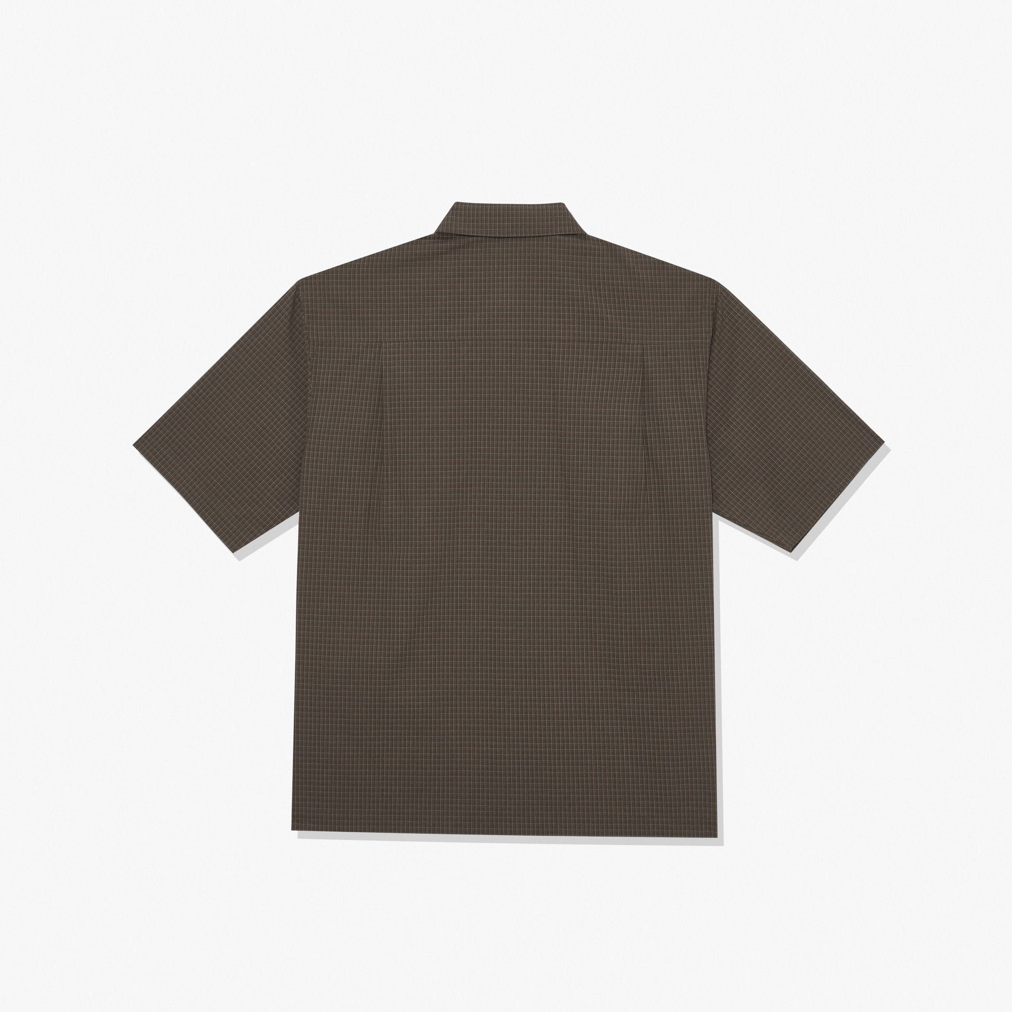Short Sleeve Checkered Shirt