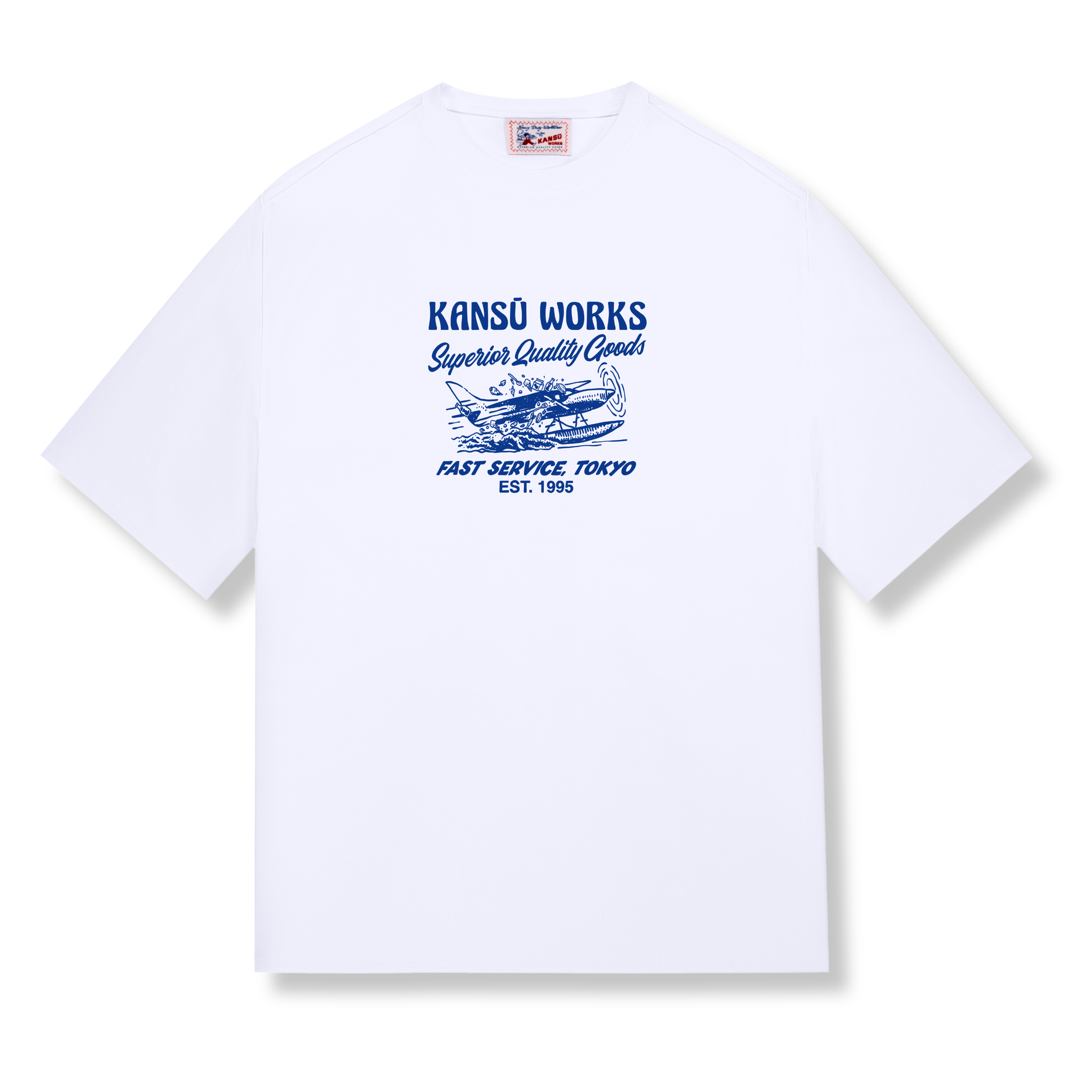 Fast Service Tee - White