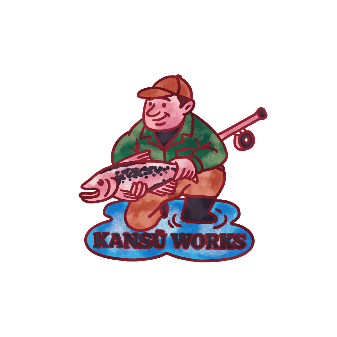 Gone Fishing Tee - Black