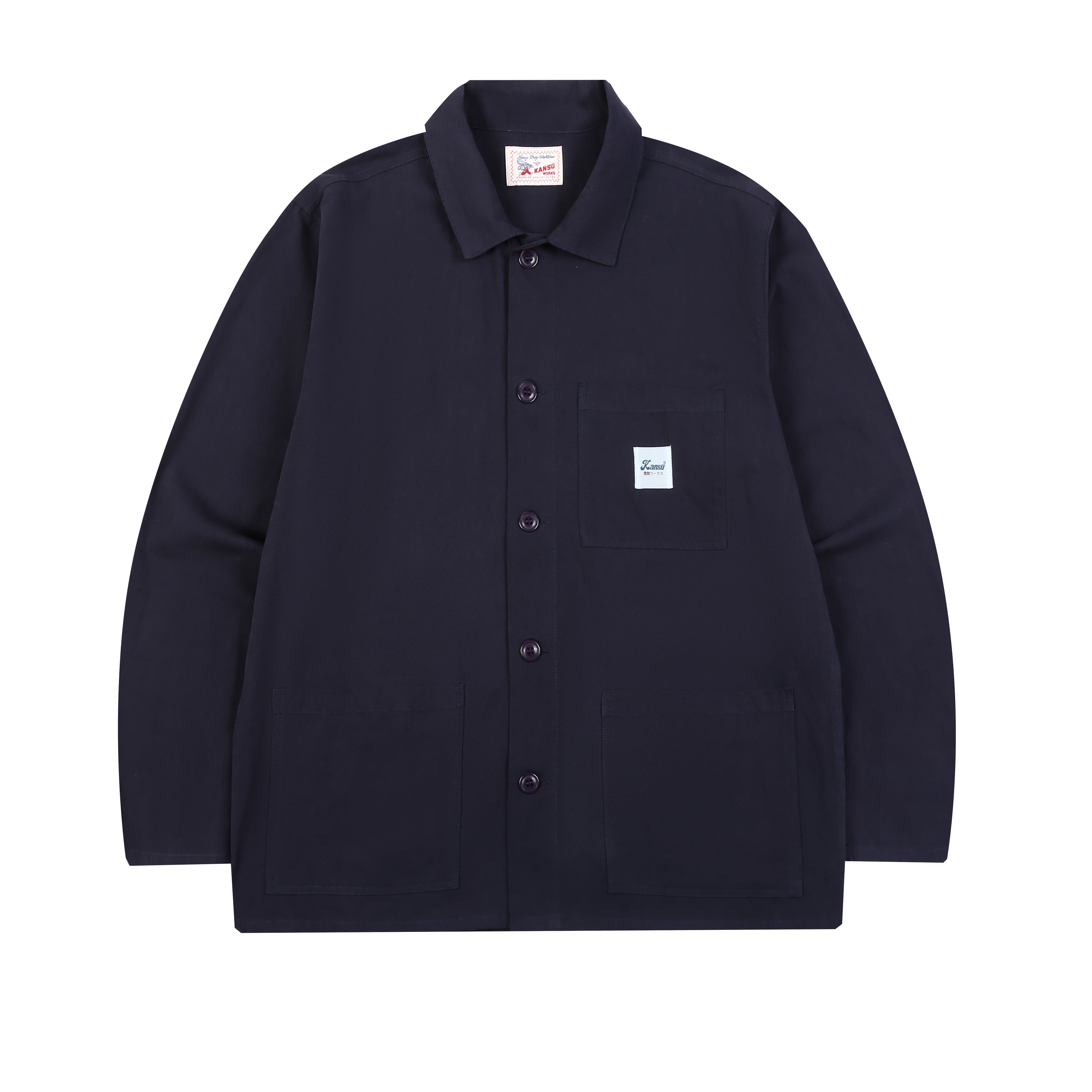 French Chore Jacket - Dark Navy