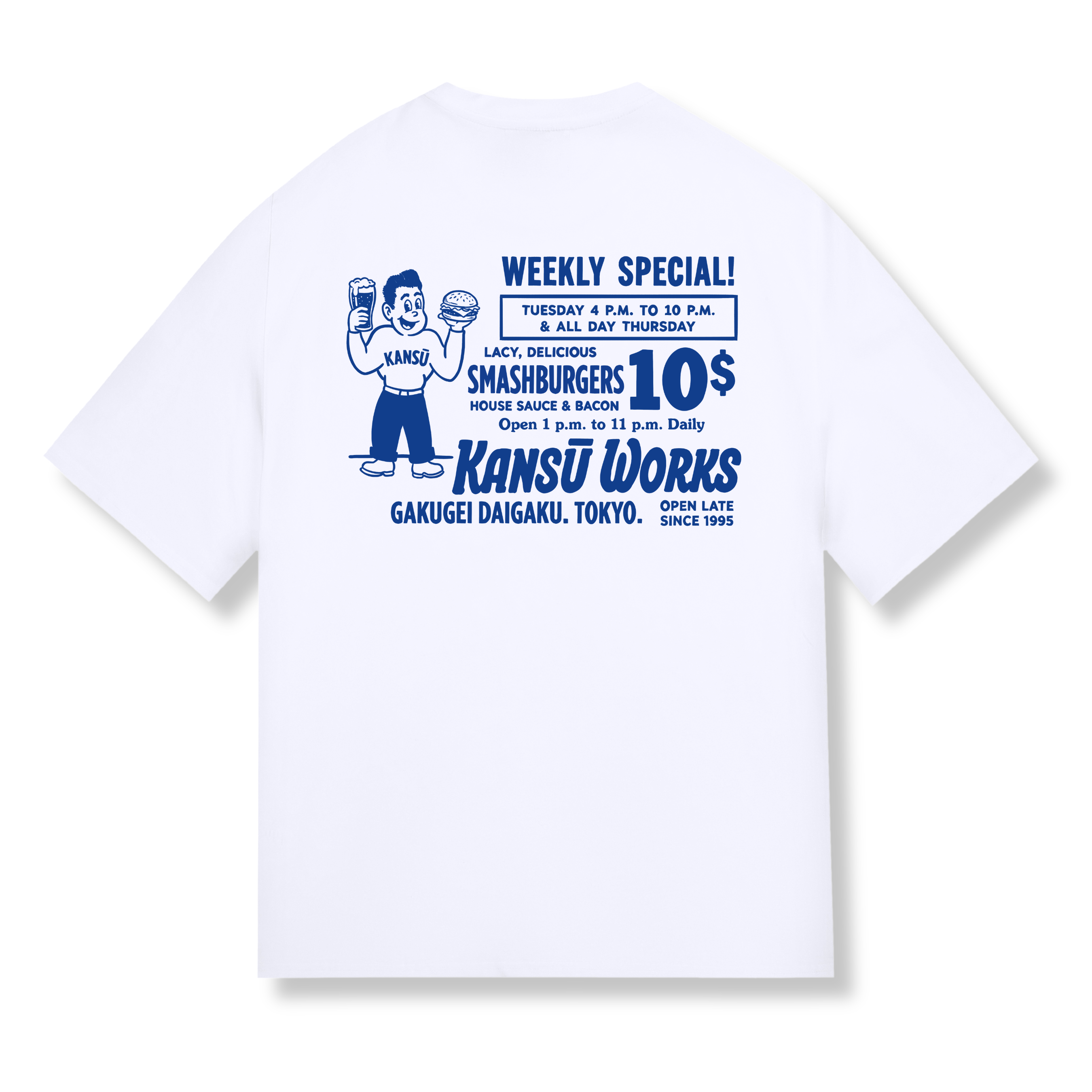Kansū Smash Ya Burger Tee