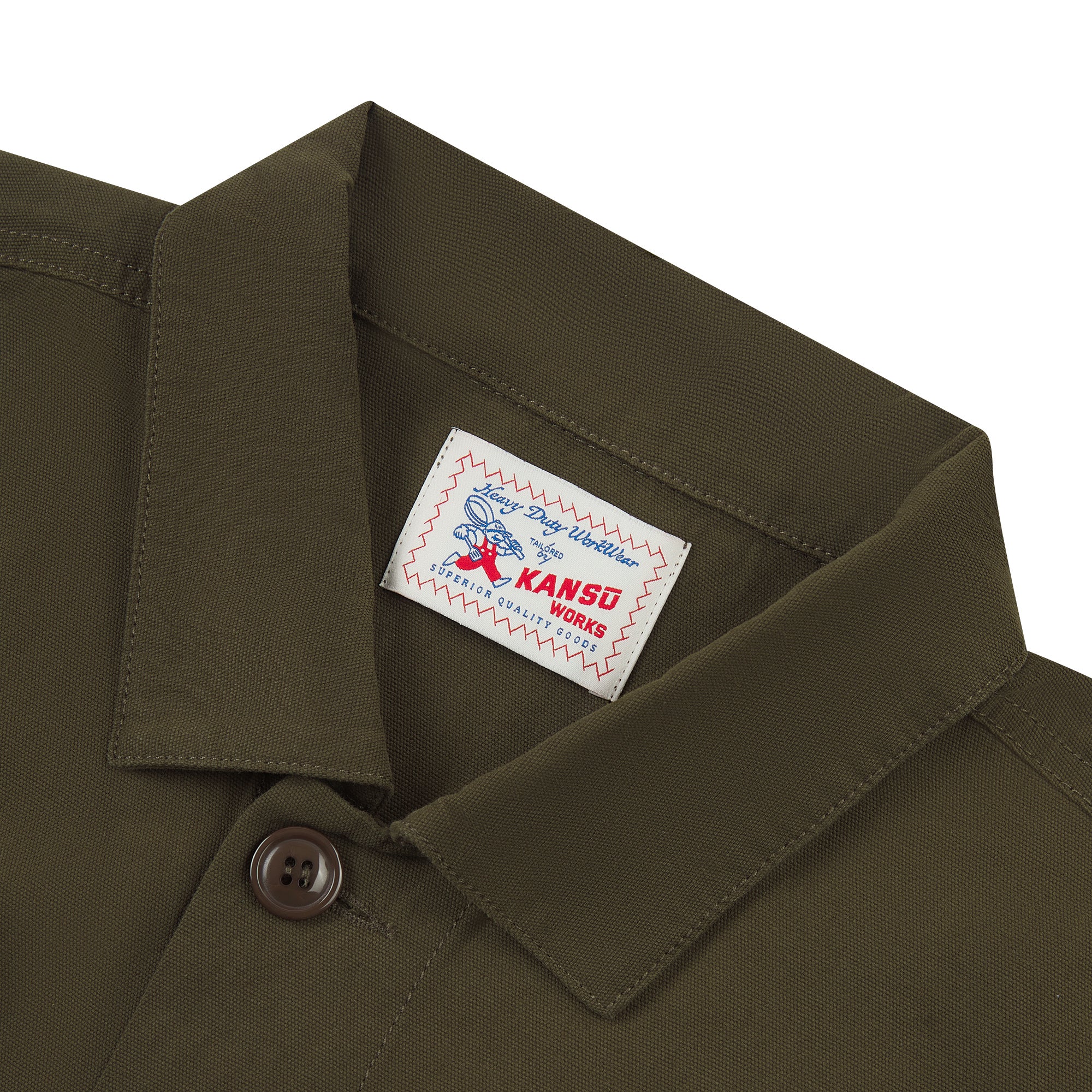 French Chore Jacket - Dark Olive