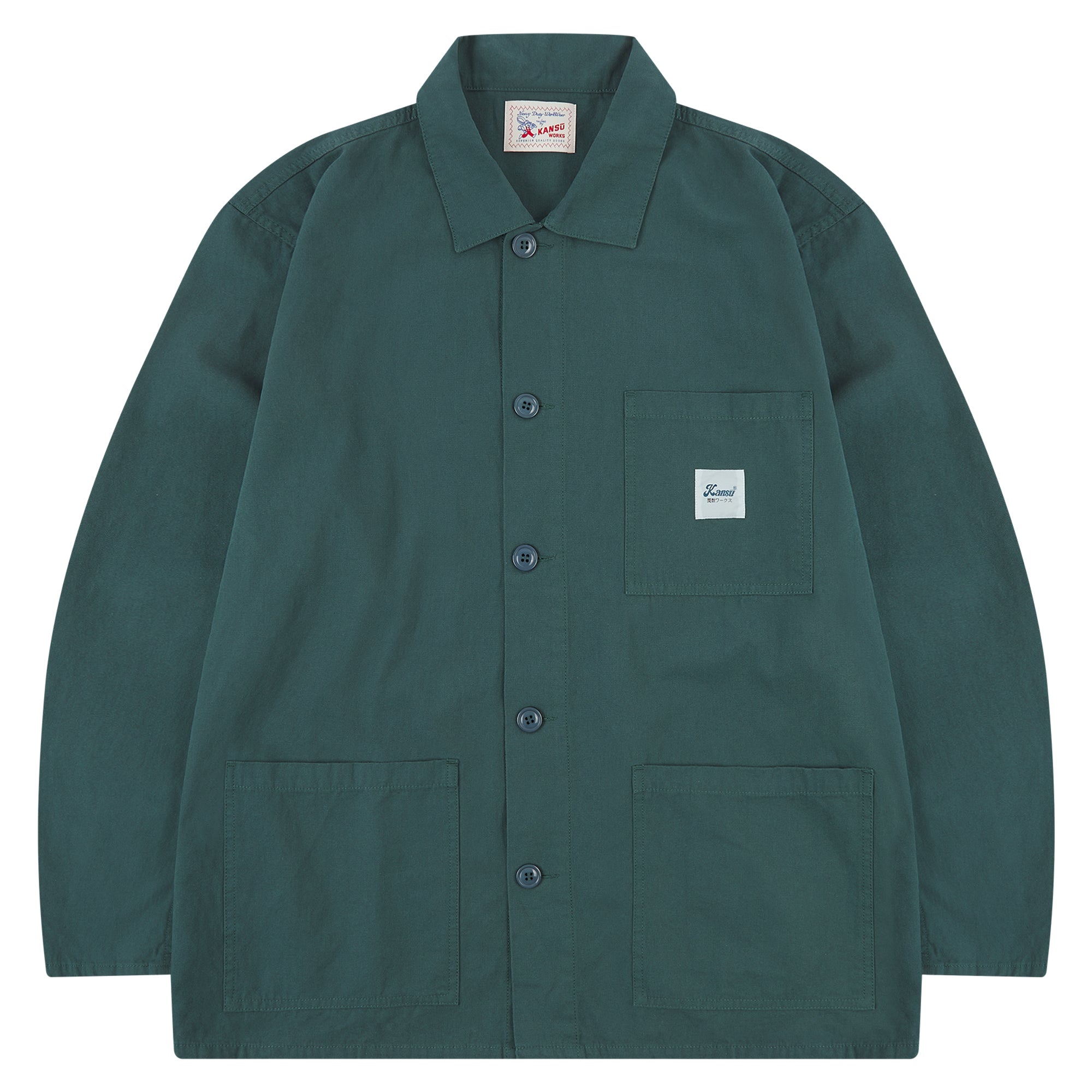 French Chore Jacket - Sea Green