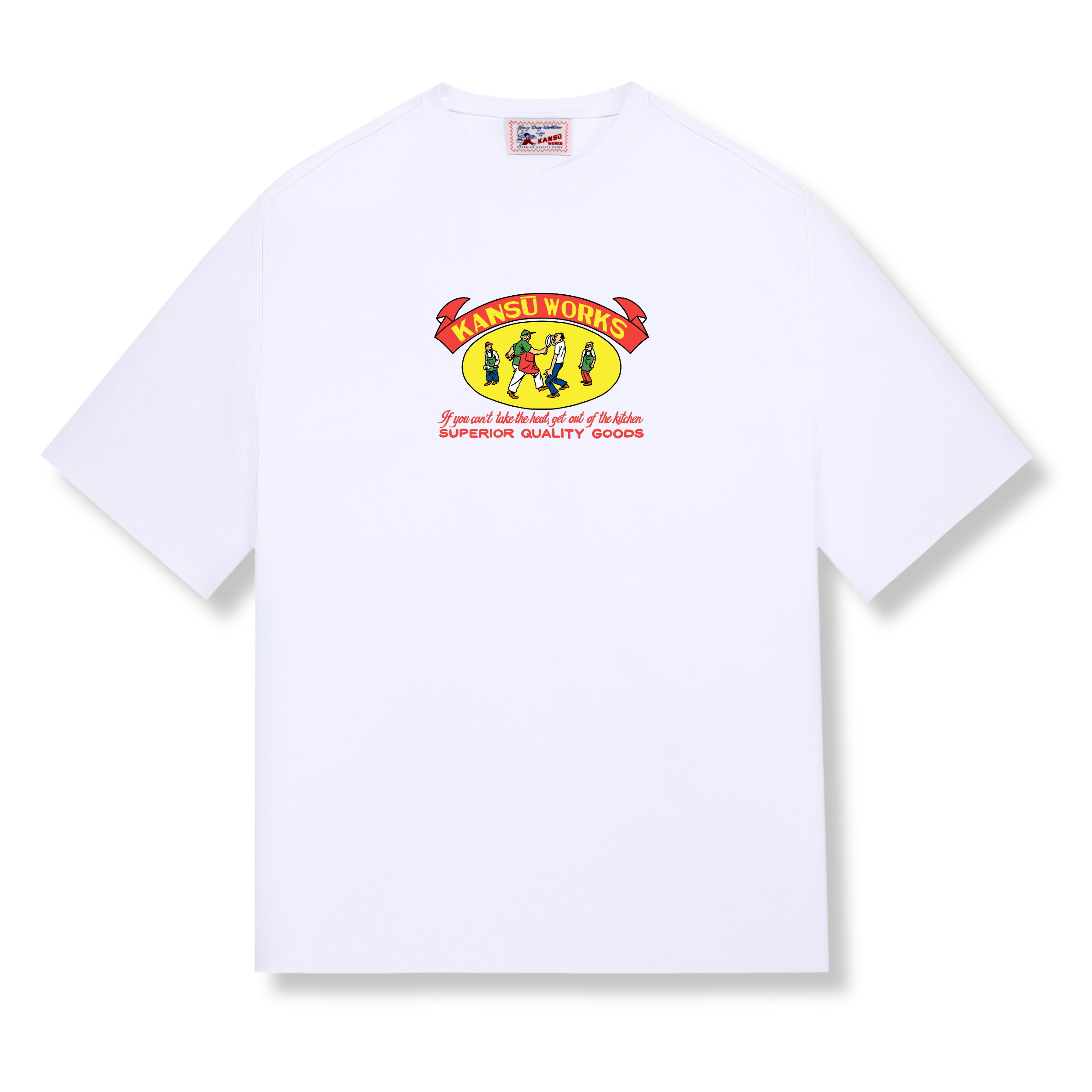 Panned Tee - White