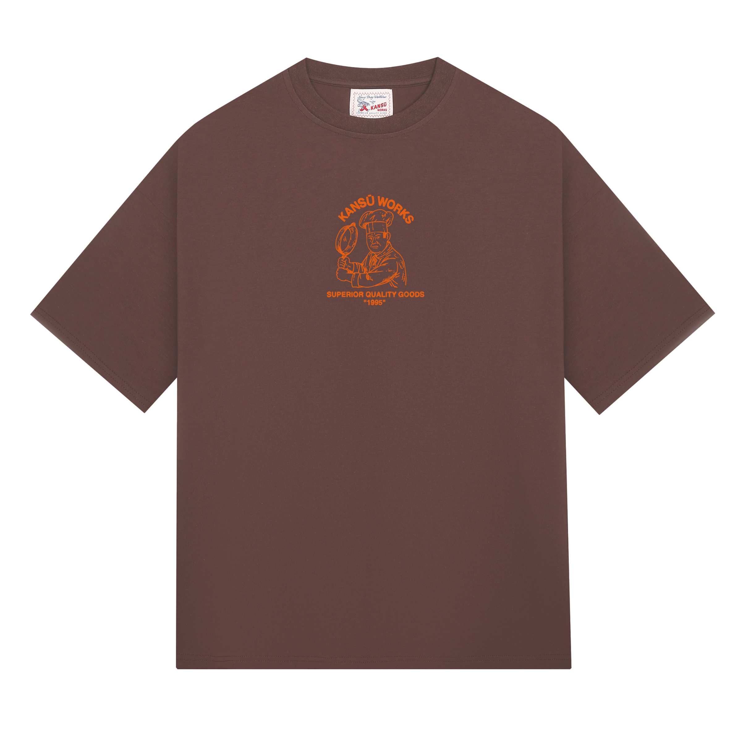 Pans Up Tee - Brown