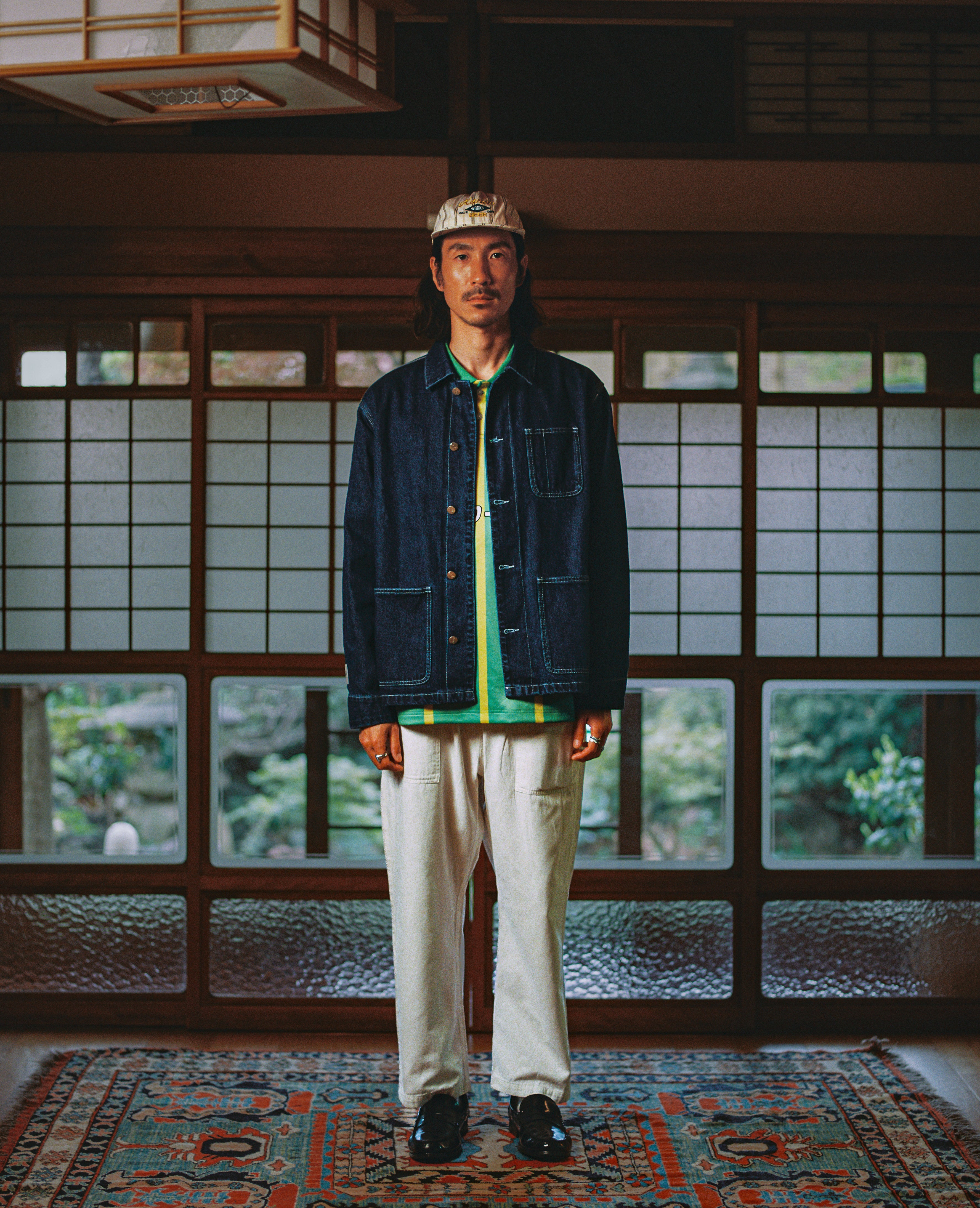 Japanese Selvedge Denim French Chore Jacket