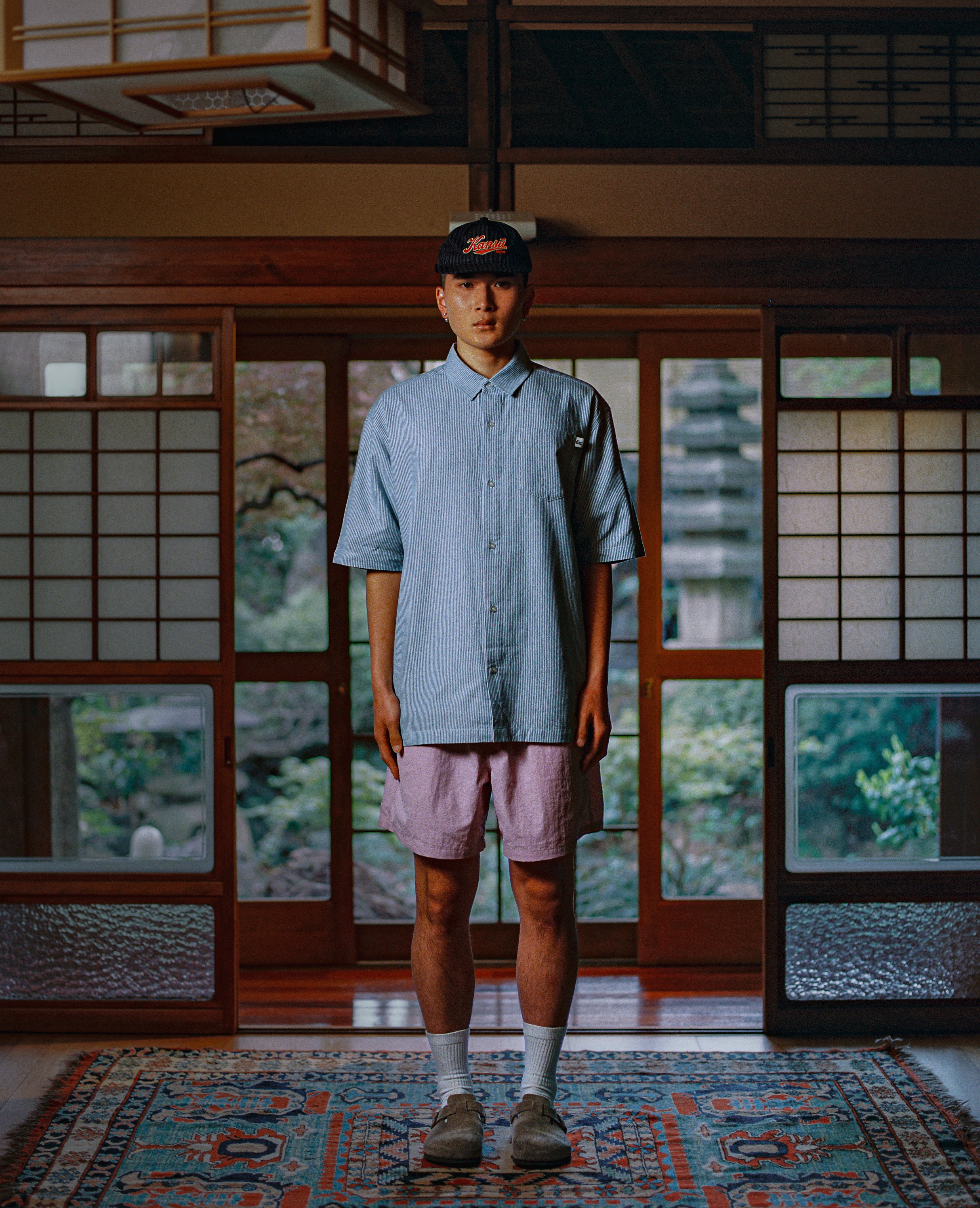 Short Sleeve Striped Shirt