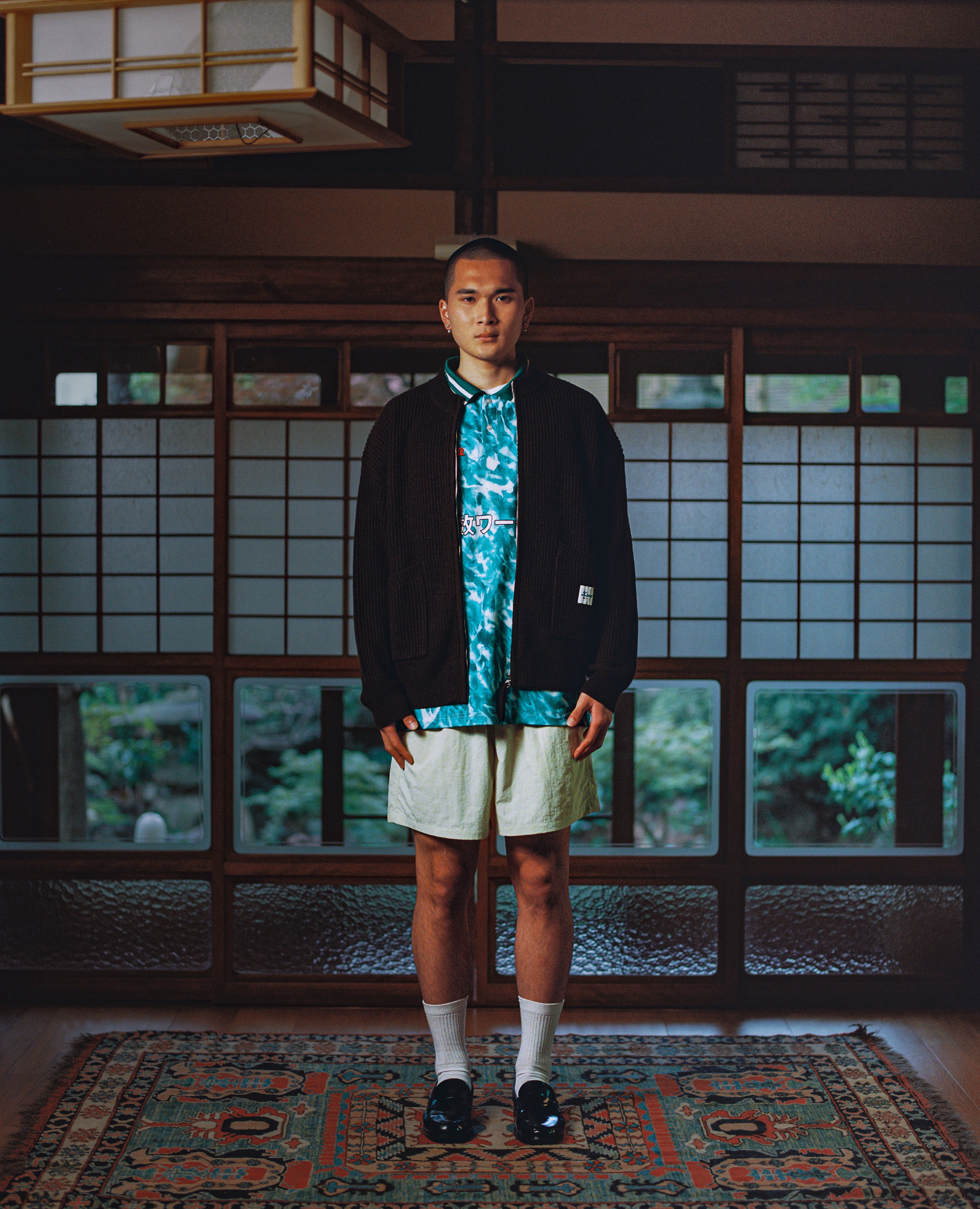 Zip Up Wool Cardigan