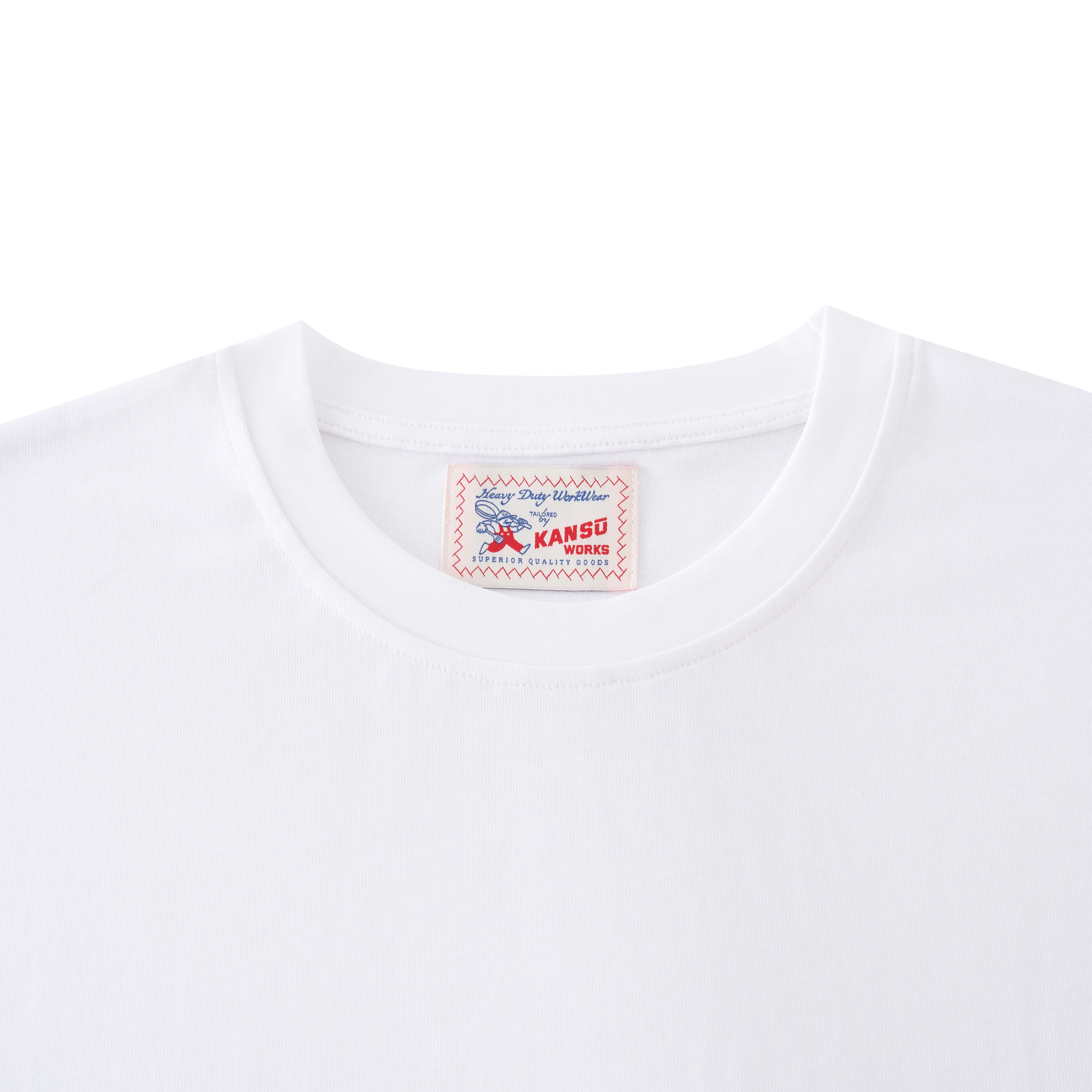 Kansū Blank Tee - White