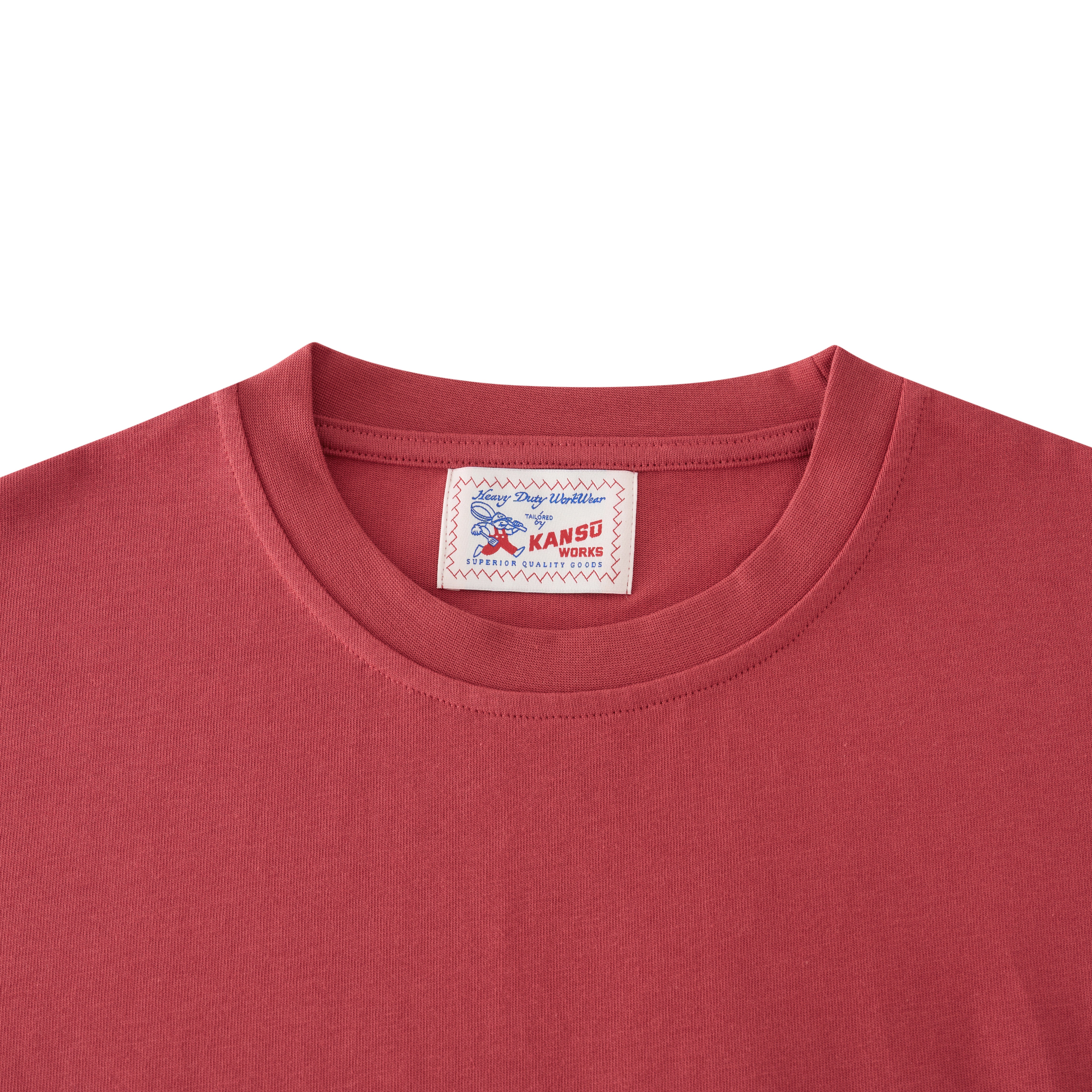 Kansū Blank Tee - Red