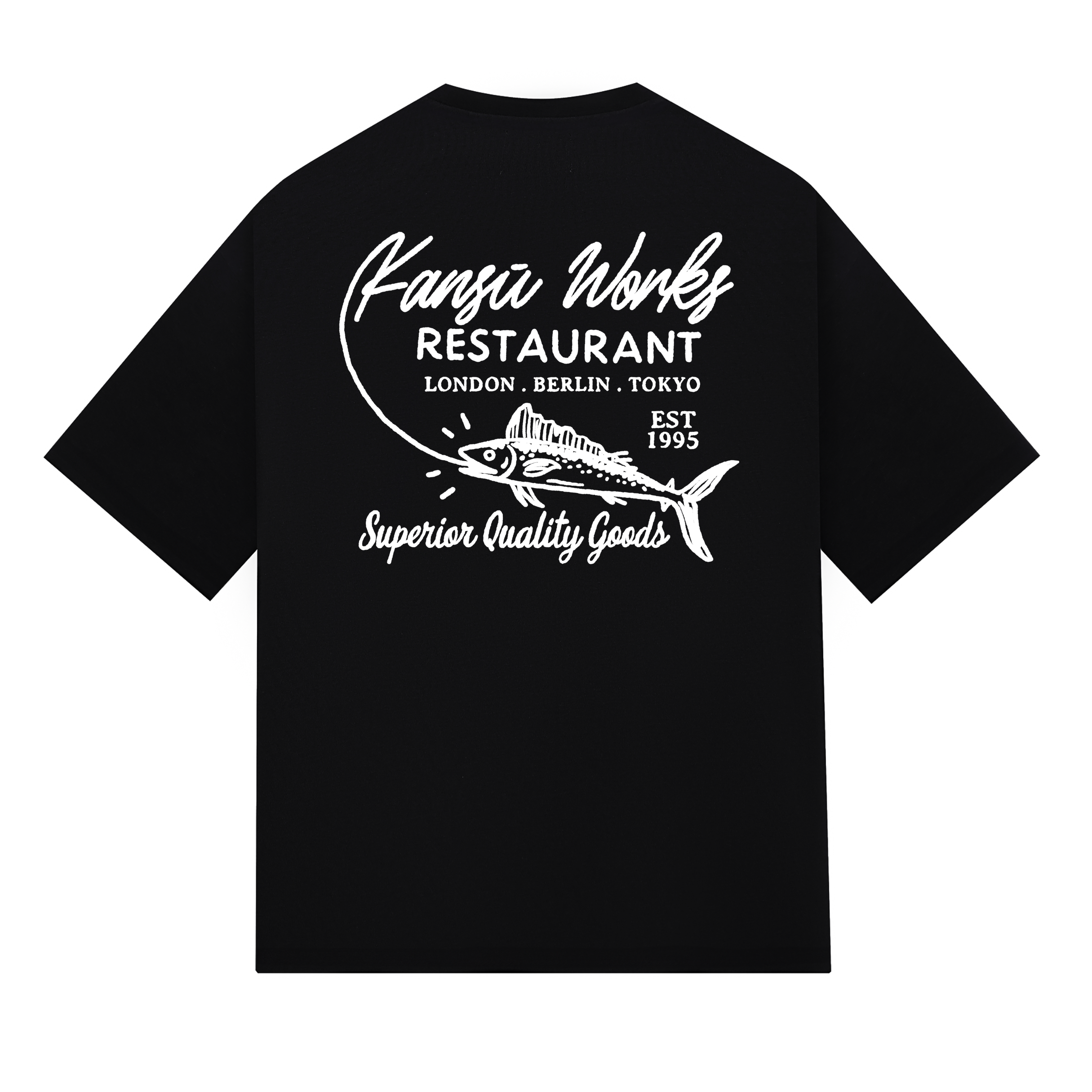 The Daily Catch Tee - Black