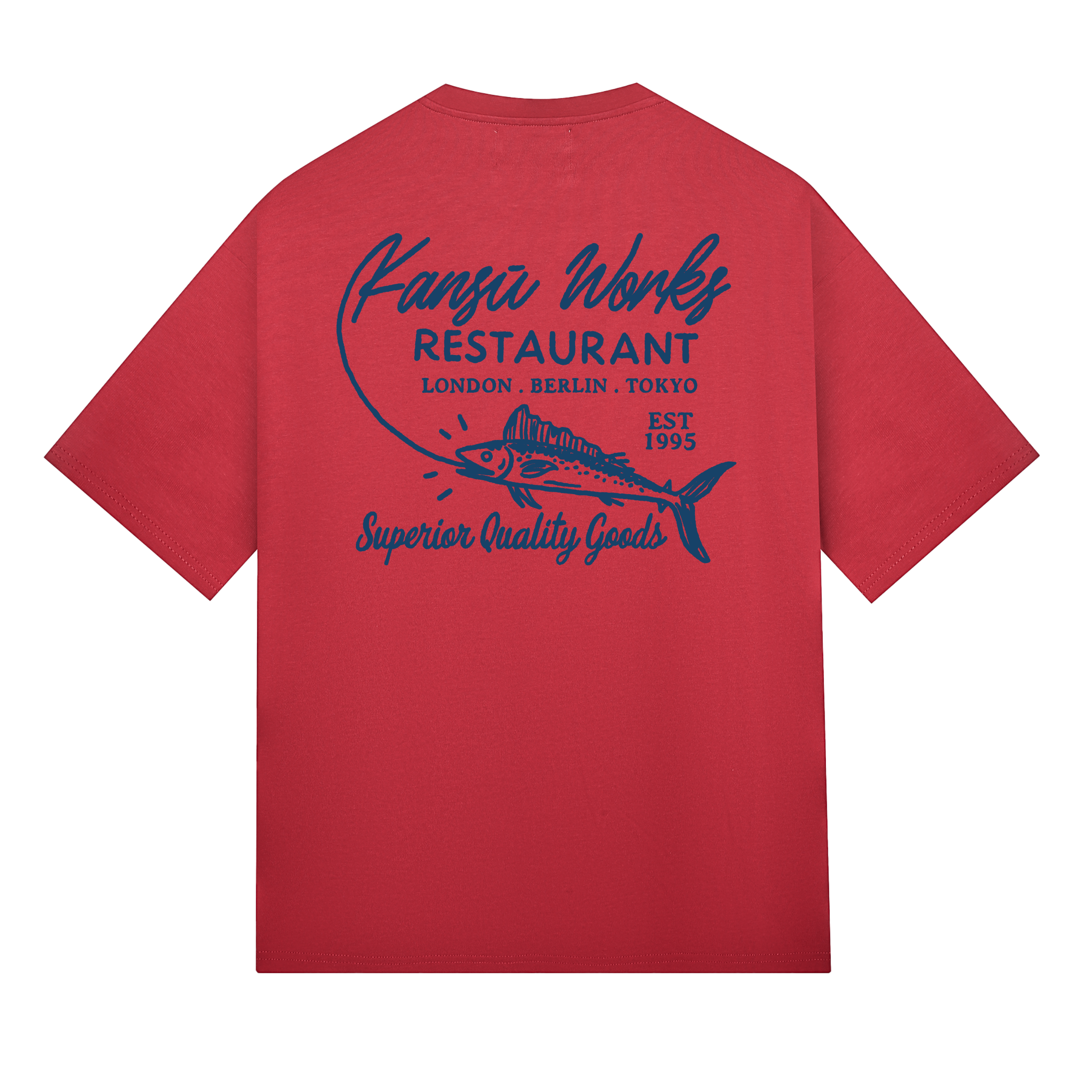 The Daily Catch Tee - Red