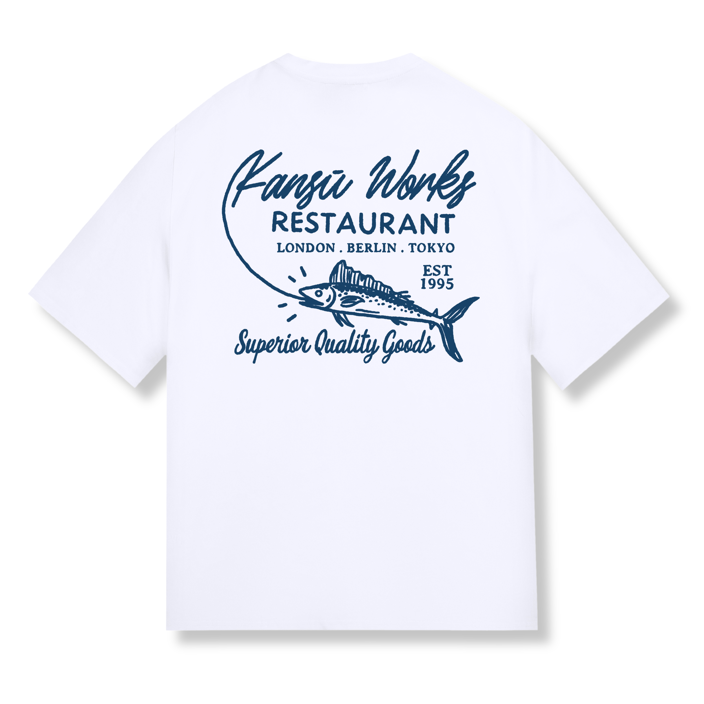 The Daily Catch Tee - White