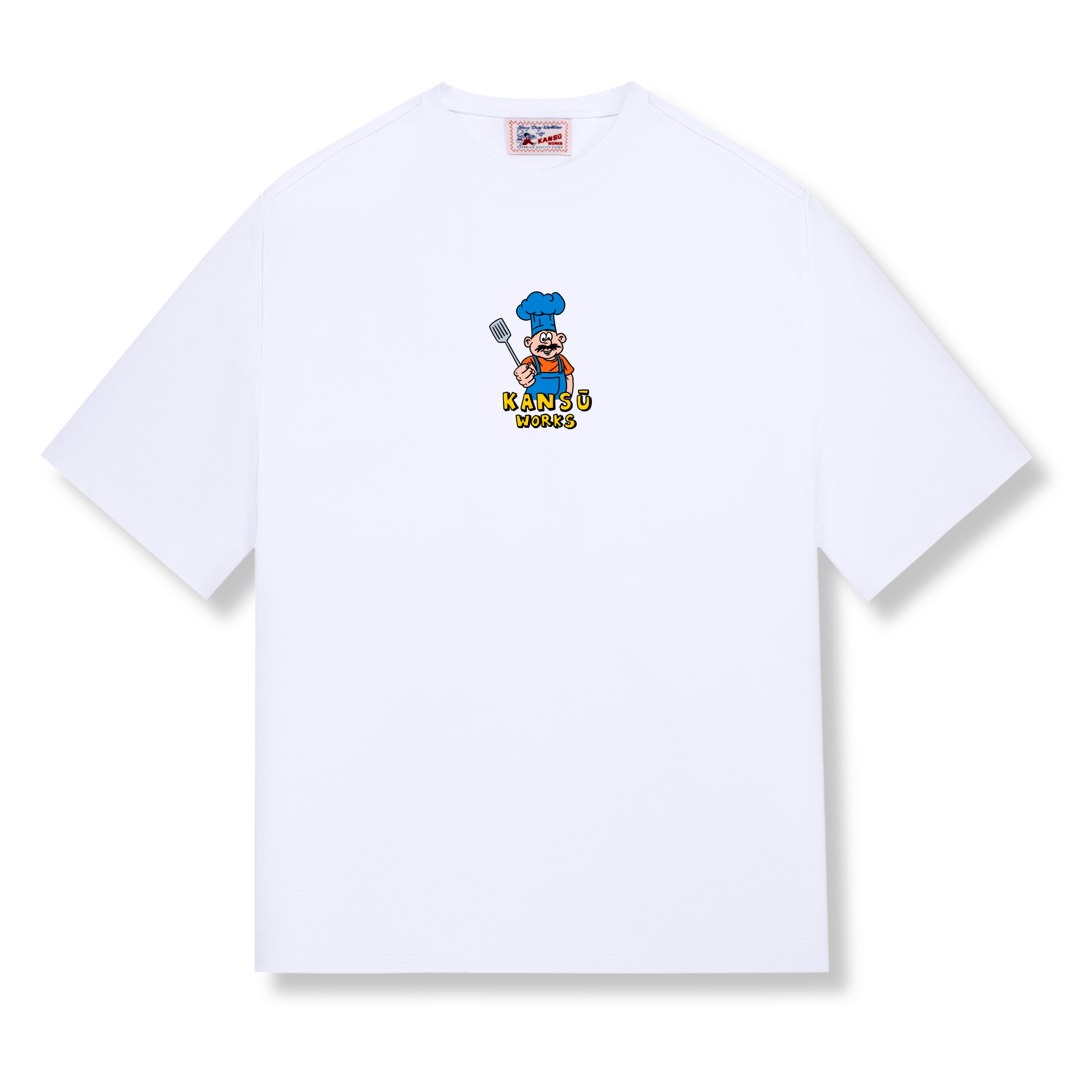 The Long Hat Man Tee - White